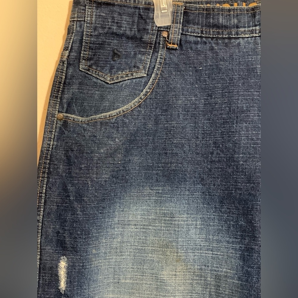 Davoucci DNM JEAN SHORTS sz 44x33 - Picture 2 of 10